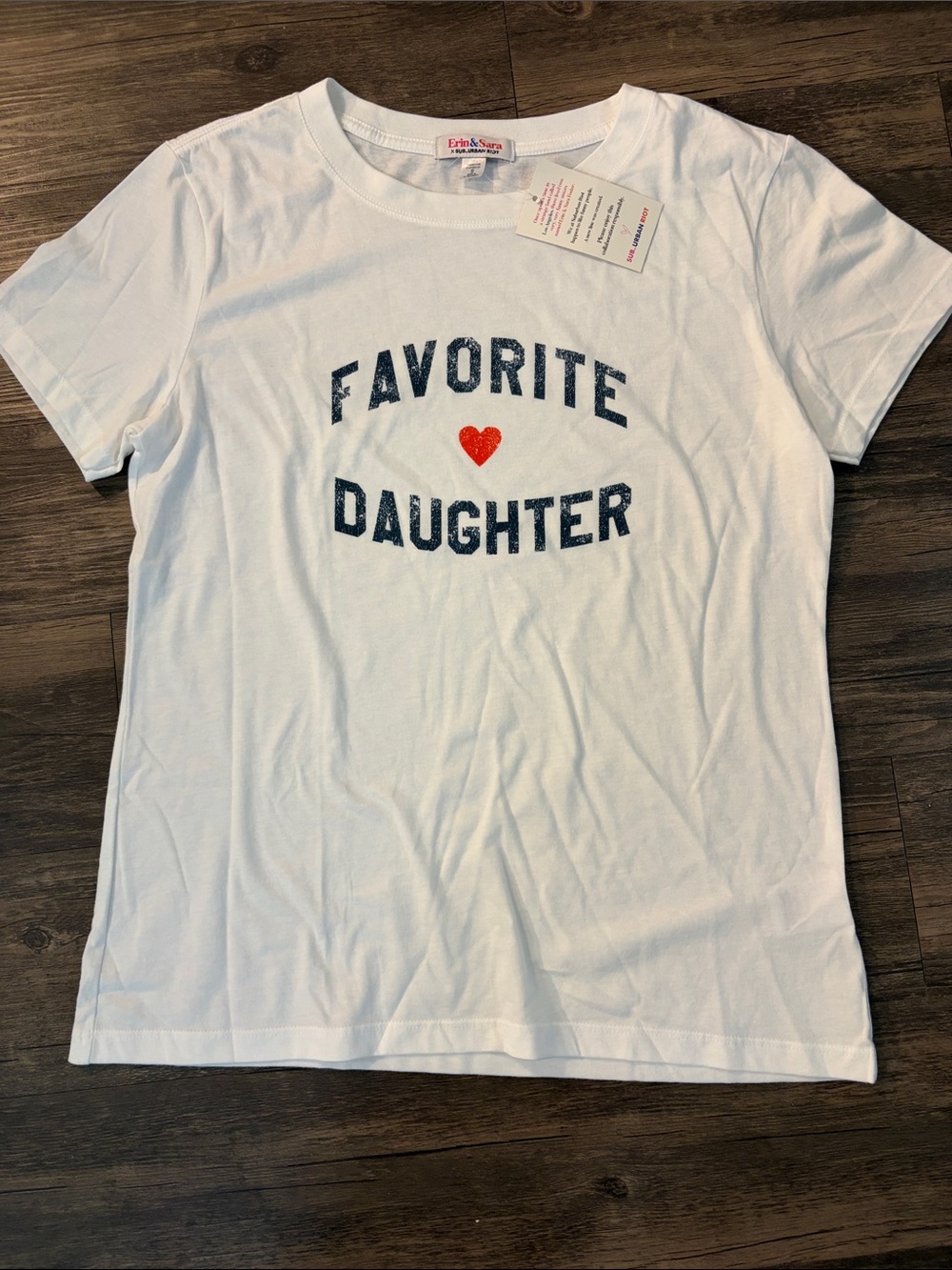 White "Favorite Daughter" Tee
